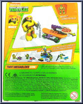 Mikey (Skateboard) from Teenage Mutant Ninja Turtles - Half Shell Heroes - Basic Series manufactured by Mega Bloks [Back]