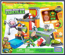 Turtle Lair Battle from Teenage Mutant Ninja Turtles - Half Shell Heroes - Basic Series manufactured by Mega Bloks [Front]