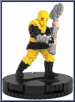 Foot Elite (Axe) from Teenage Mutant Ninja Turtles - HeroClix - Unplugged manufactured by WizKids [Loose]