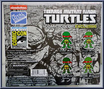 Comic Color Exclusive Set from Teenage Mutant Ninja Turtles - Box Sets manufactured by Loyal Subjects [Back]