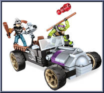 Donnie (Turtle Racer) from Teenage Mutant Ninja Turtles - 2016 Series manufactured by Mega Bloks [Loose]