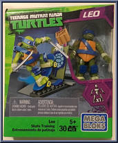 Leo (Skate Training) from Teenage Mutant Ninja Turtles - 2016 Series manufactured by Mega Bloks [Front]