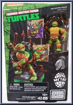 Michelangelo from Teenage Mutant Ninja Turtles - Classic Series manufactured by Mega Bloks [Front]