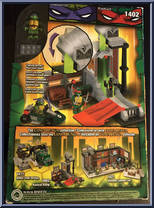 Radical Ramp from Teenage Mutant Ninja Turtles - 2003 Series manufactured by Mega Bloks [Back]