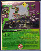 Raph (Skate Training) from Teenage Mutant Ninja Turtles - 2016 Series manufactured by Mega Bloks [Back]
