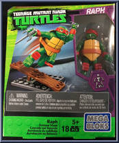 Raph (Seesaw Stunt) from Teenage Mutant Ninja Turtles - 2016 Series manufactured by Mega Bloks [Front]