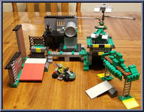 Tub Set from Teenage Mutant Ninja Turtles - 2003 Series manufactured by Mega Bloks [Loose]