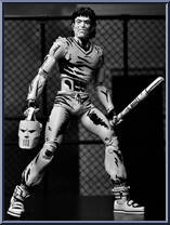 Casey Jones (Black & White Variant) from Teenage Mutant Ninja Turtles - Mirage Comics - Basic Series manufactured by Neca [Loose]