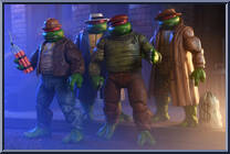 Gangster Turtles 4-Pack from Teenage Mutant Ninja Turtles - Mirage Comics - Basic Series manufactured by Neca [Loose]