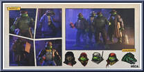 Gangster Turtles 4-Pack from Teenage Mutant Ninja Turtles - Mirage Comics - Basic Series manufactured by Neca [Back]