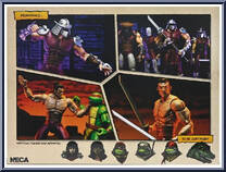 Shredder:  Worms of Madness from Teenage Mutant Ninja Turtles - Mirage Comics - Basic Series manufactured by Neca [Back]