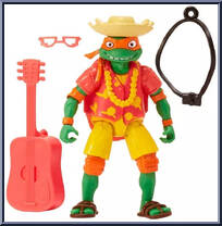 Beach Bum Mikey from Teenage Mutant Ninja Turtles - Mutant Mayhem - Basic Series manufactured by Playmates [Loose]