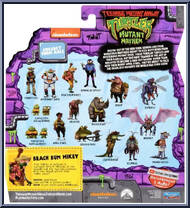Beach Bum Mikey from Teenage Mutant Ninja Turtles - Mutant Mayhem - Basic Series manufactured by Playmates [Back]