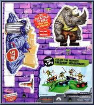 Build N' Shred Skatepark with Skater Raph from Teenage Mutant Ninja Turtles - Mutant Mayhem - Accessories manufactured by Playmates [Back]
