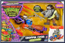 Chopper Cycle with Rocksteady from Teenage Mutant Ninja Turtles - Mutant Mayhem - Accessories manufactured by Playmates [Front]