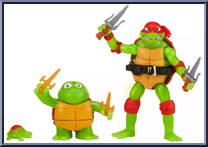 Making of a Ninja Raphael from Teenage Mutant Ninja Turtles - Mutant Mayhem - Basic Series manufactured by Playmates [Loose]
