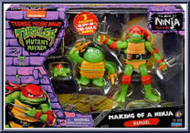 Making of a Ninja Raphael from Teenage Mutant Ninja Turtles - Mutant Mayhem - Basic Series manufactured by Playmates [Front]