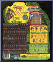 Camo-Bandana Michaelangelo from Teenage Mutant Ninja Turtles - Next Mutation - Turtleflage - Deluxe Figures manufactured by Playmates [Back]