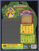 Leo from Teenage Mutant Ninja Turtles - Next Mutation - Turtleflage manufactured by Playmates [Back]