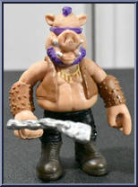 OOTS Bebop from Teenage Mutant Ninja Turtles - Nickelodeon - Surprise Mini Figures - Series 2 manufactured by Playmates [Loose]