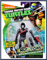 Casey Jones from Teenage Mutant Ninja Turtles - Nickelodeon - Mutations manufactured by Playmates [Front]