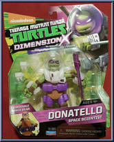 Donatello (Space Scientist) from Teenage Mutant Ninja Turtles - Nickelodeon - Dimension X manufactured by Playmates [Front]