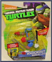 Knockout Ninja Leo Action Figure