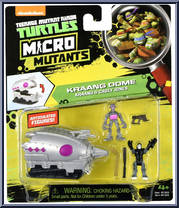 Kraang Dome (Kraang & Casey Jones) from Teenage Mutant Ninja Turtles - Nickelodeon - Micro Mutants manufactured by Playmates [Front]