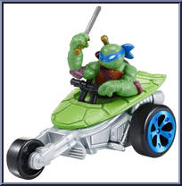 Leo in Stealth Bike from Teenage Mutant Ninja Turtles - Nickelodeon - T-Machines manufactured by Playmates [Loose]