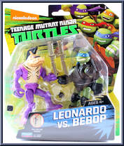 Leonardo vs. Bebop Action Figure