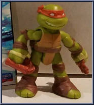 Michelangelo from Teenage Mutant Ninja Turtles - Nickelodeon - Surprise Mini Figures - Series 2 manufactured by Playmates [Loose]