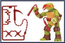 Michelangelo from Teenage Mutant Ninja Turtles - Nickelodeon - Basic Series manufactured by Playmates [Loose]