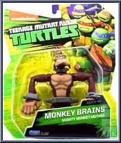 Monkey Brains from Teenage Mutant Ninja Turtles - Nickelodeon - Basic Series manufactured by Playmates [Front]