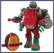 Raphael (with Ground Pounder Battle Shell) Action Figure