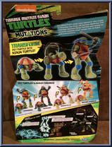 Raphael from Teenage Mutant Ninja Turtles - Nickelodeon - Pet Turtle Into Ninja Turtle manufactured by Playmates [Back]