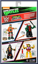 Raphael as Sting from Teenage Mutant Ninja Turtles - Nickelodeon - WWE manufactured by Playmates [Back]