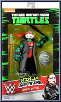 Raphael as Sting from Teenage Mutant Ninja Turtles - Nickelodeon - WWE manufactured by Playmates [Front]