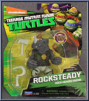 Rocksteady from Teenage Mutant Ninja Turtles - Nickelodeon - Basic Series manufactured by Playmates [Front]