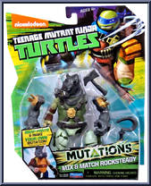 Rocksteady from Teenage Mutant Ninja Turtles - Nickelodeon - Mutations manufactured by Playmates [Front]