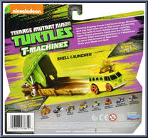 Shell Launcher (Mikey in Party Van) from Teenage Mutant Ninja Turtles - Nickelodeon - T-Machines - Playsets manufactured by Playmates [Back]