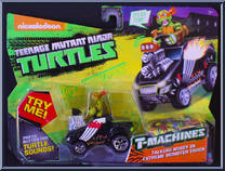 Talking Mikey in Extreme Monster Truck from Teenage Mutant Ninja Turtles - Nickelodeon - T-Machines manufactured by Playmates [Front]