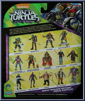 Michelangelo from Teenage Mutant Ninja Turtles - Out of the Shadows - Basic Series manufactured by Playmates [Back]