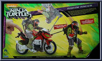 Ragin' Racer (with Raphael) from Teenage Mutant Ninja Turtles - Out of the Shadows - Bikes manufactured by Playmates [Back]