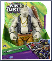 Rocksteady from Teenage Mutant Ninja Turtles - Out of the Shadows - Large Figures manufactured by Playmates [Front]