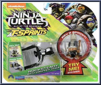 Rocksteady (with Chopper Trike) from Teenage Mutant Ninja Turtles - Out of the Shadows - T-Sprints manufactured by Playmates [Front]