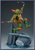 Michelangelo from Teenage Mutant Ninja Turtles - 1:4 Scale Statues manufactured by PCS Collectibles [Loose]