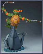 Michelangelo from Teenage Mutant Ninja Turtles - 1:4 Scale Statues manufactured by PCS Collectibles [Loose]