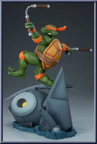 Michelangelo from Teenage Mutant Ninja Turtles - 1:4 Scale Statues manufactured by PCS Collectibles [Loose]