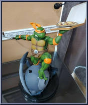 Michelangelo (Exclusive) from Teenage Mutant Ninja Turtles - 1:4 Scale Statues manufactured by PCS Collectibles [Loose]