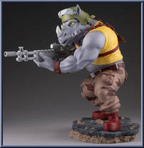 Rocksteady from Teenage Mutant Ninja Turtles - 1:4 Scale Statues manufactured by PCS Collectibles [Loose]